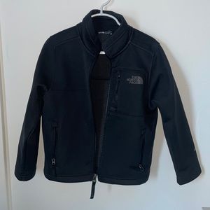 The North Face Black Windwall Zip Up Jacket Size 5
